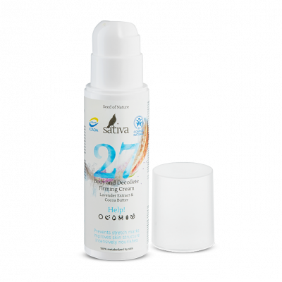 Крем для тела и зоны декольте восстанавливающий №27 Sativa
