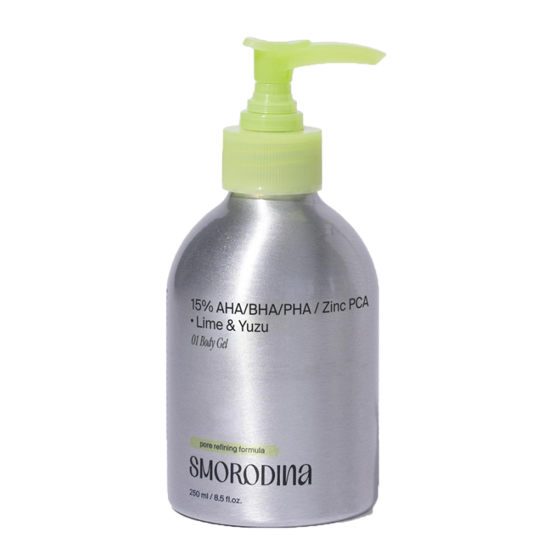 Гель для душа с кислотами и цинком Smorodina