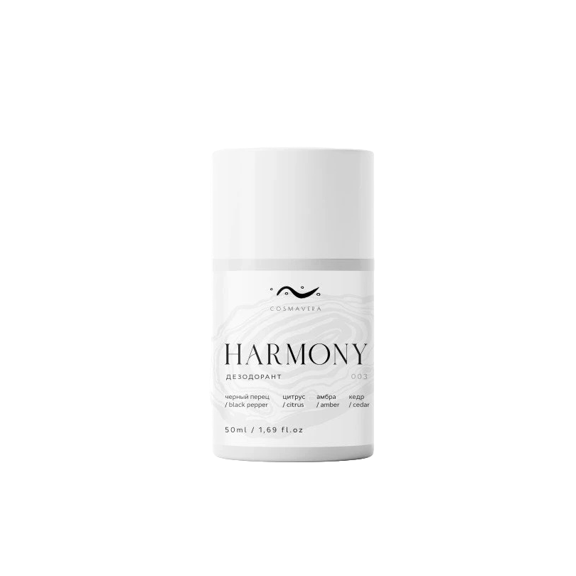 Дезодорант роликовый Harmony черный перец, цитрус, амбра Cosmavera